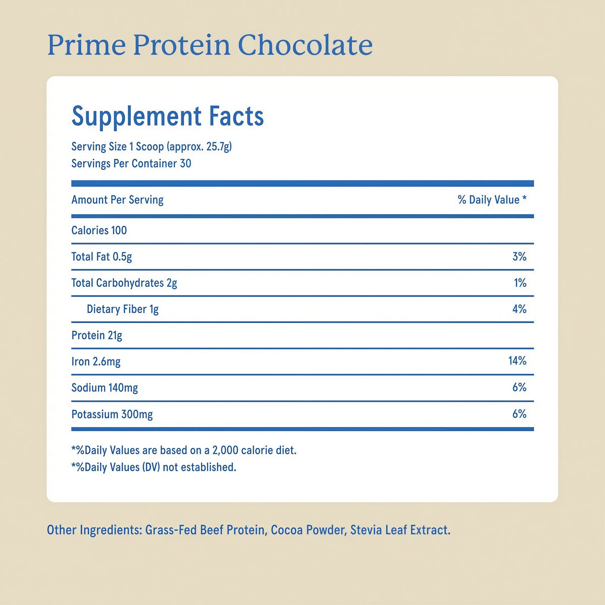 Prime Protein